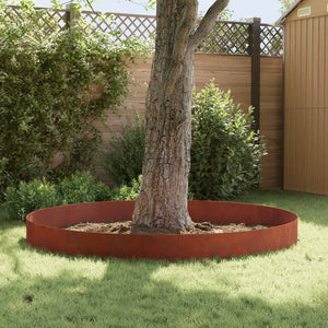 Περίγραμμα γκαζόν 20 pcs 103 x 30 εκατοστά Ατσάλι Σκ rusty - Pakobazaar