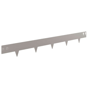 Περίγραμμα γκαζόν 30 pcs 100 x 12 cm Ατσάλι Σκ rusty - Pakobazaar