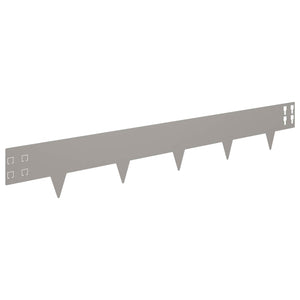 Περίγραμμα γκαζόν 20 pcs 100 x 15 cm Ατσάλι Σκ rusty - Pakobazaar