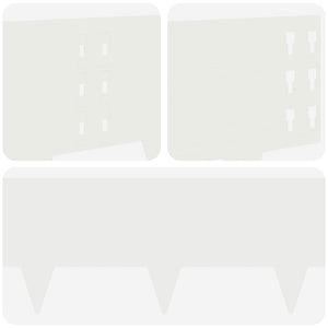Περίγραμμα γκαζόν 30 pcs 100 x 25 cm Ατσάλι Λευκό - Pakobazaar