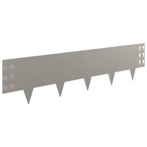 Περίγραμμα γκαζόν 30 pcs 100 x 25 cm Ατσάλι Σκ rusty - Pakobazaar