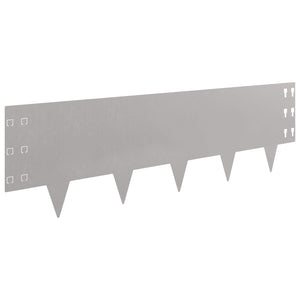 Περίγραμμα γκαζόν 10 pcs 100 x 30 cm Ατσάλι Σκ rusty - Pakobazaar