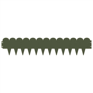 Περίγραμμα γκαζόν 10 pcs 103 x 20 εκ Ατσάλι Λαδί - Pakobazaar