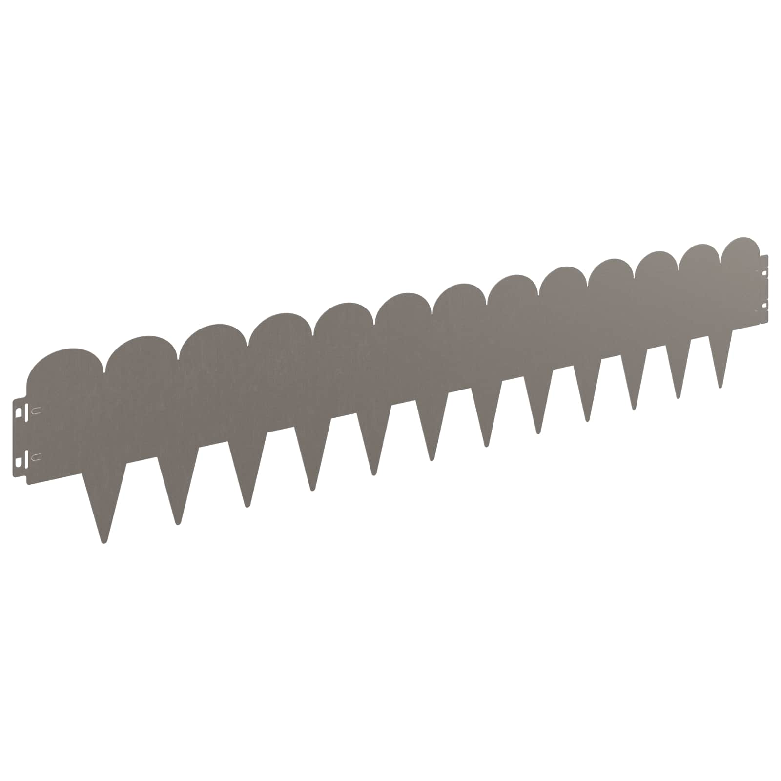 Περίγραμμα γκαζόν 30 pcs 103 x 20 εκ Ατσάλι Σκ rusty