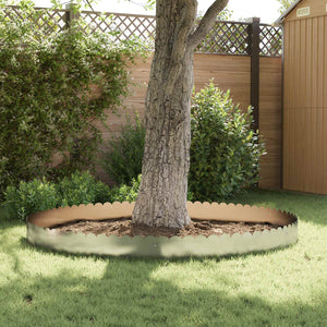 Περίγραμμα γκαζόν 10 pcs 103 x 25 εκ Ατσάλι Ασημί - Pakobazaar