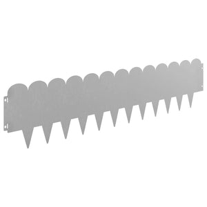 Περίγραμμα γκαζόν 20 pcs 103 x 25 εκ Ατσάλι Σκ rusty - Pakobazaar