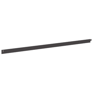 Περίγραμμα γκαζόν 20 pcs 102 x 4 x 4 εκ. Ατσάλι Μαύρο - Pakobazaar