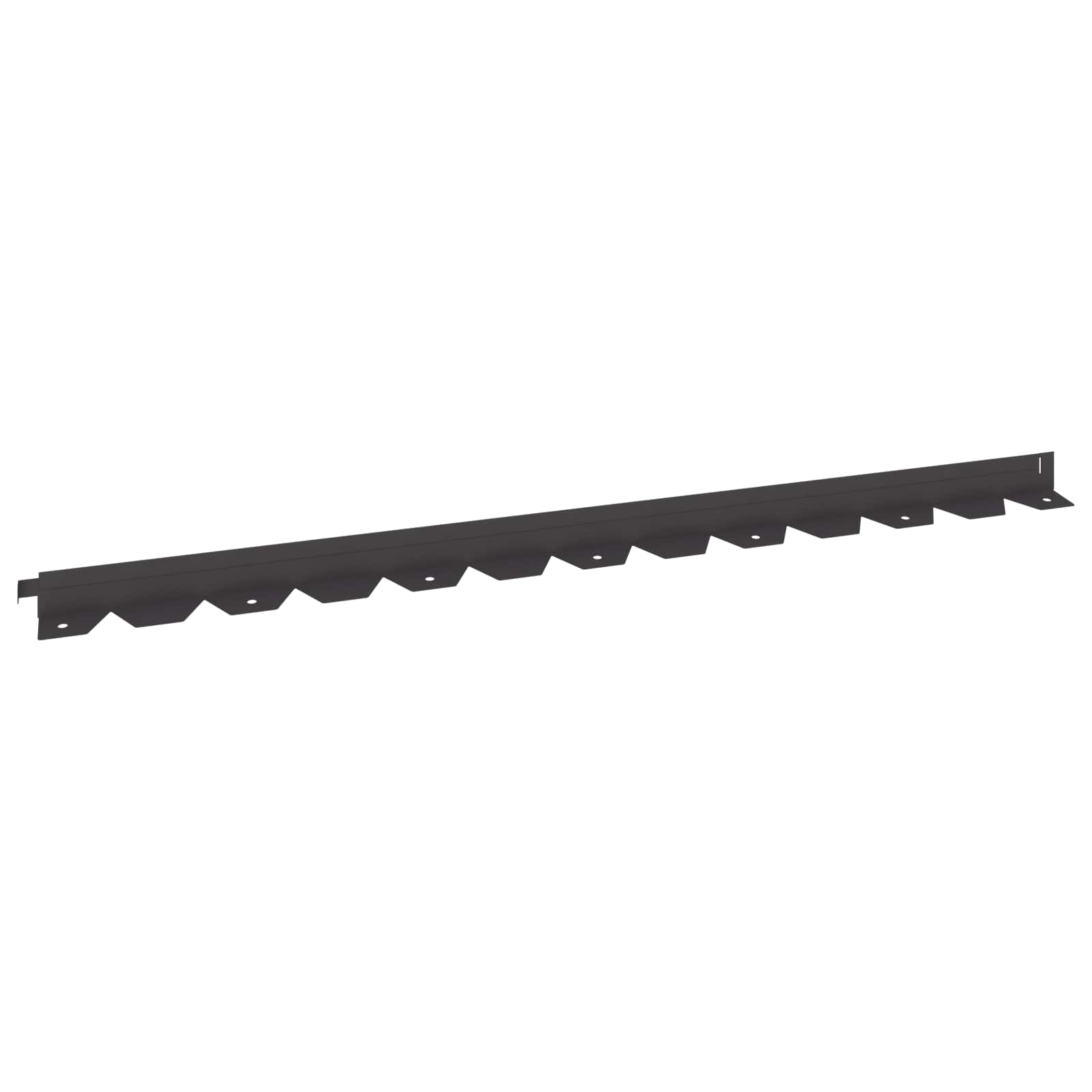 Περίγραμμα γκαζόν 30 pcs 102 x 4 x 4 εκ. Ατσάλι Μαύρο