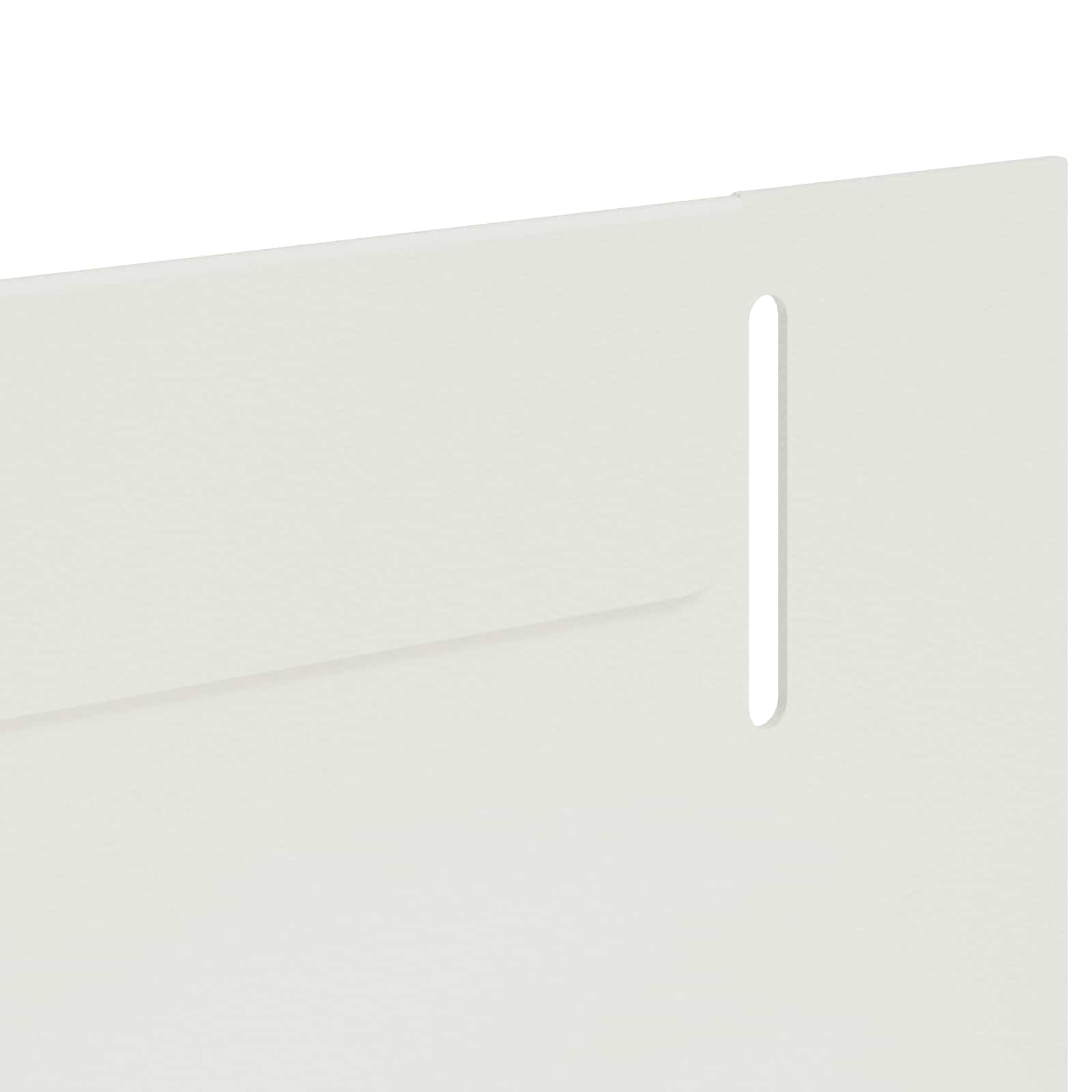 Περίγραμμα γκαζόν 10 pcs 102 x 4 x 4 εκ. Ατσάλι Λευκό