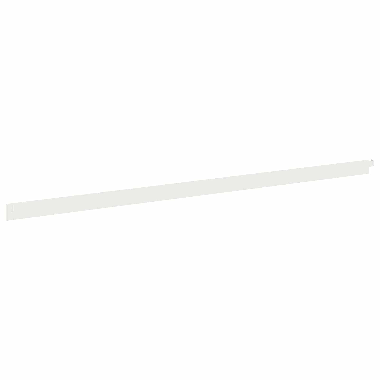 Περίγραμμα γκαζόν 10 pcs 102 x 4 x 4 εκ. Ατσάλι Λευκό
