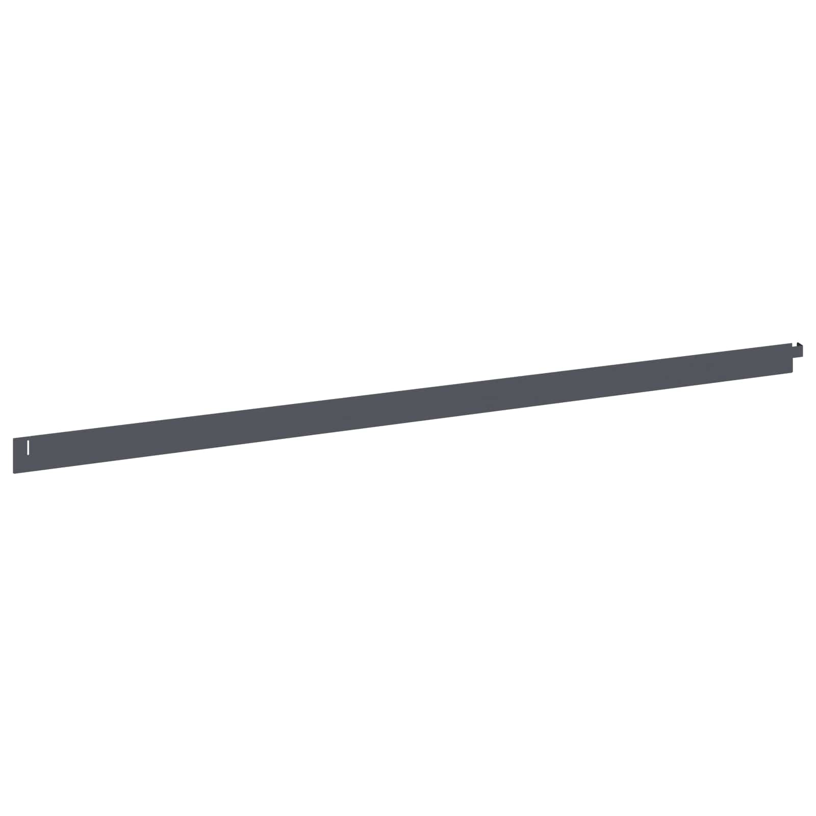 Περίγραμμα γκαζόν 10 pcs 102 x 4 x 4 εκ. Ατσάλι Ανθρακί