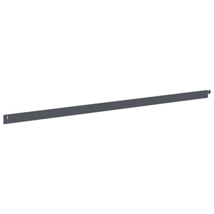 Περίγραμμα γκαζόν 20 pcs 102 x 4 x 4 εκ. Ατσάλι Ανθρακί - Pakobazaar