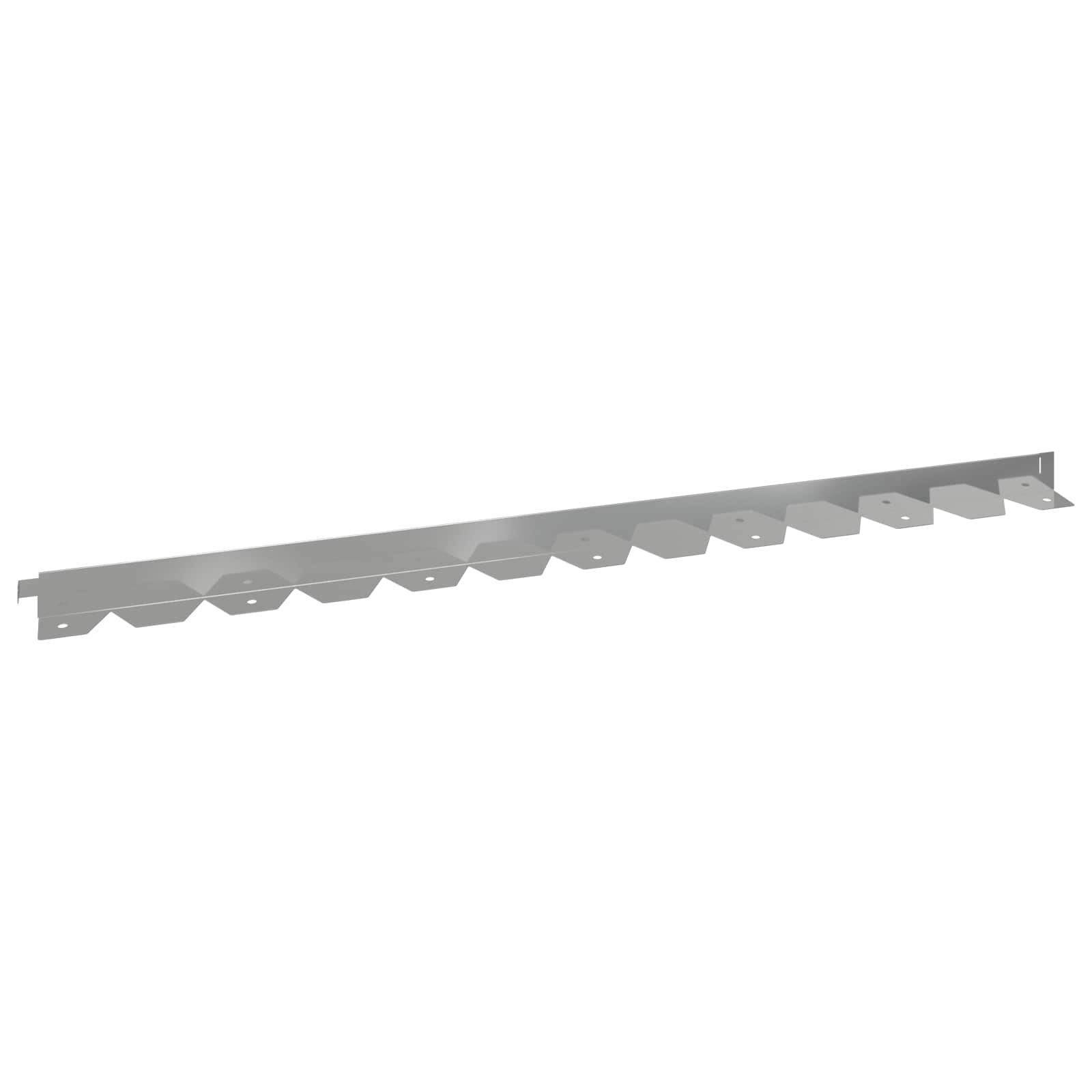 Περίγραμμα γκαζόν 20 pcs 102 x 4 x 4 εκ. Ατσάλι Ασημί