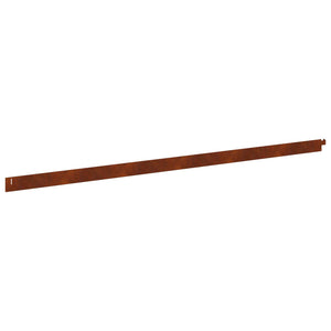 Περίγραμμα γκαζόν 30 pcs 102 x 4 x 4 εκ. Ατσάλι Σκ rusty - Pakobazaar