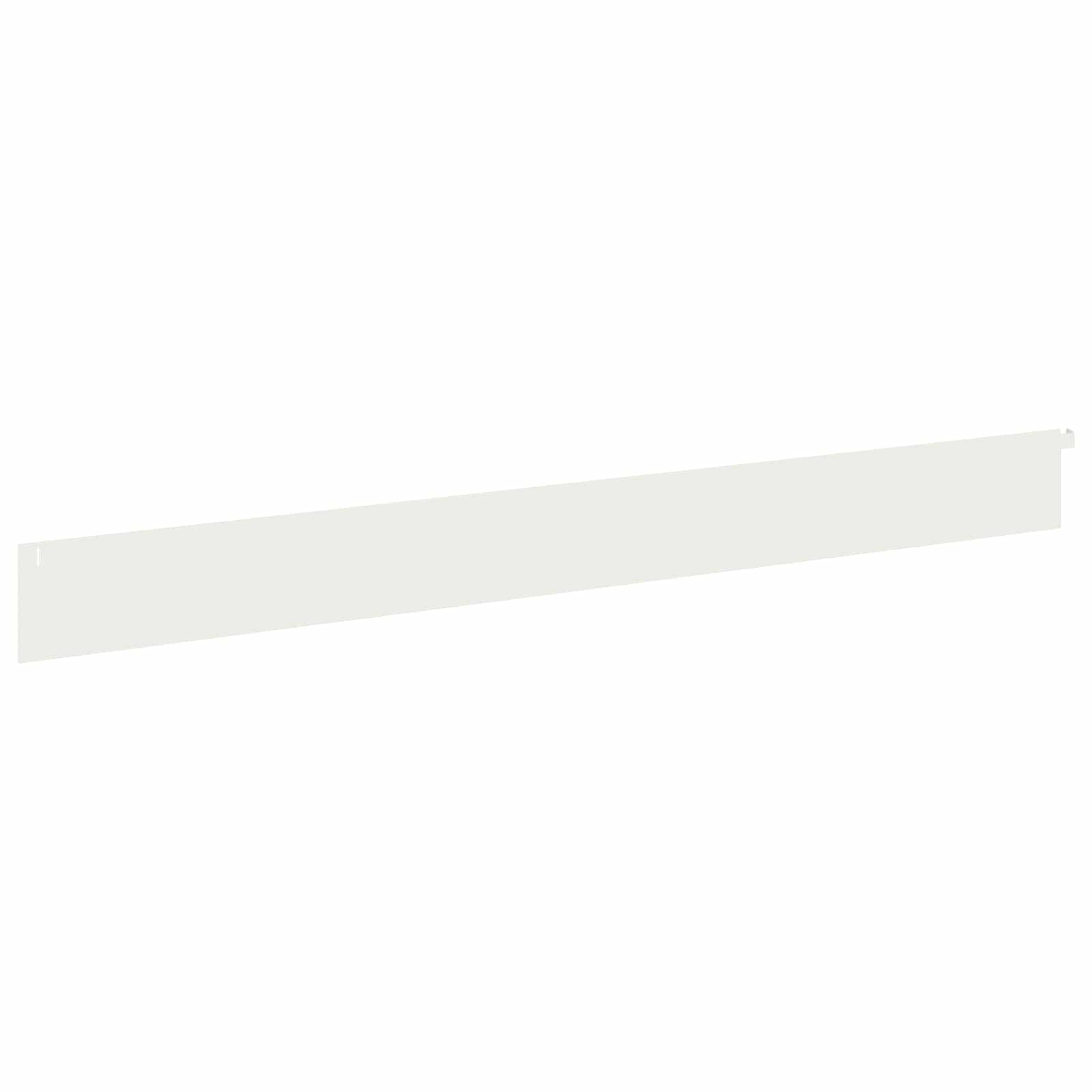 Περίγραμμα γκαζόν 30 pcs 102 x 10 x 4 εκ. Ατσάλι Λευκό