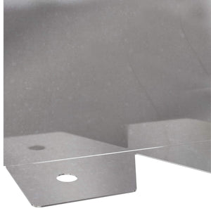 Περίγραμμα γκαζόν 30 pcs 102 x 10 x 4 εκ. Ατσάλι Ασημί - Pakobazaar