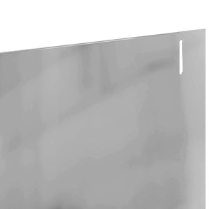 Περίγραμμα γκαζόν 30 pcs 102 x 10 x 4 εκ. Ατσάλι Ασημί - Pakobazaar