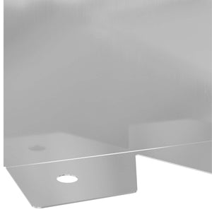 Περίγραμμα γκαζόν 30 pcs 102 x 10 x 4 εκ. Ατσάλι Ασημί - Pakobazaar