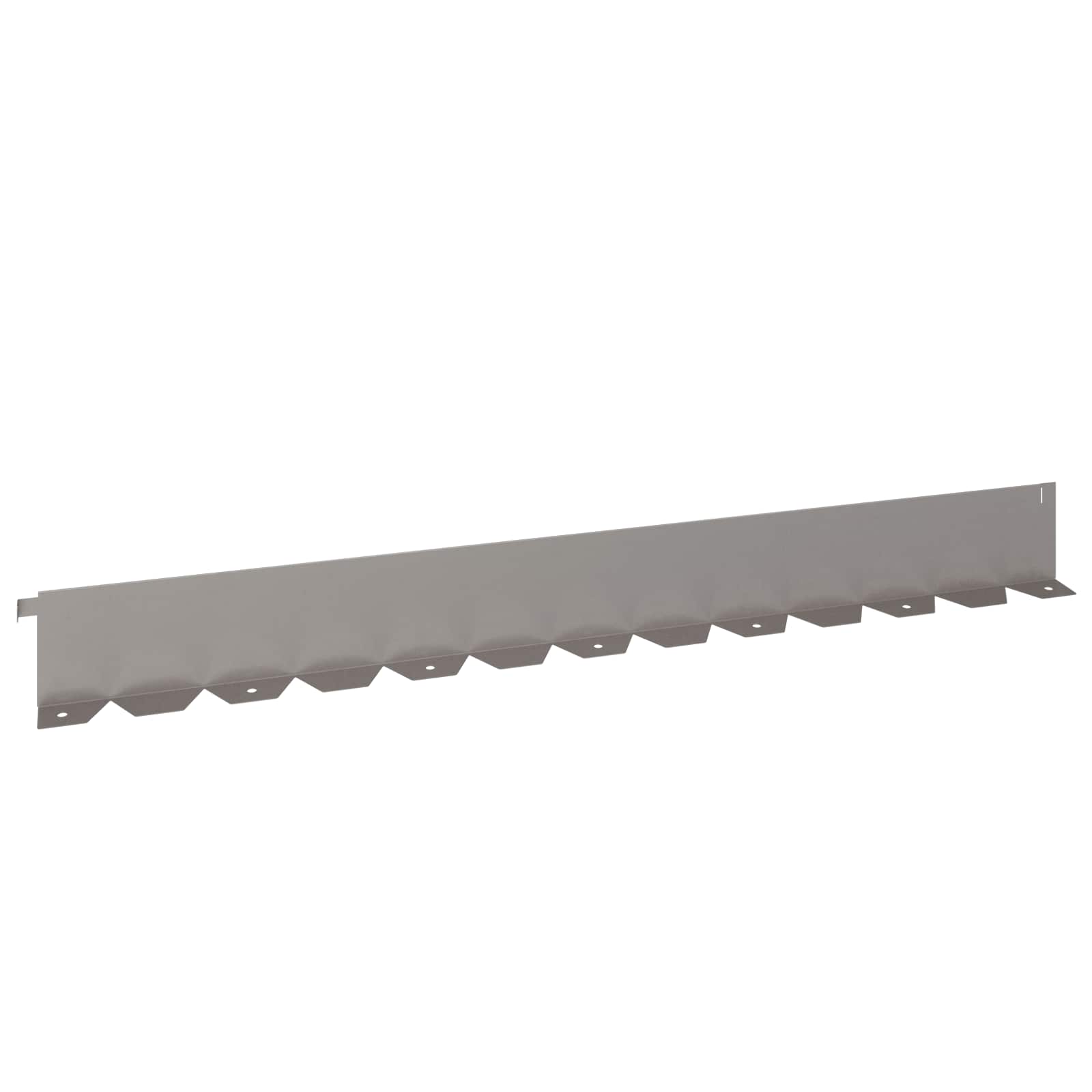 Περίγραμμα γκαζόν 20 pcs 102 x 10 x 4 εκ. Ατσάλι Σκ rusty
