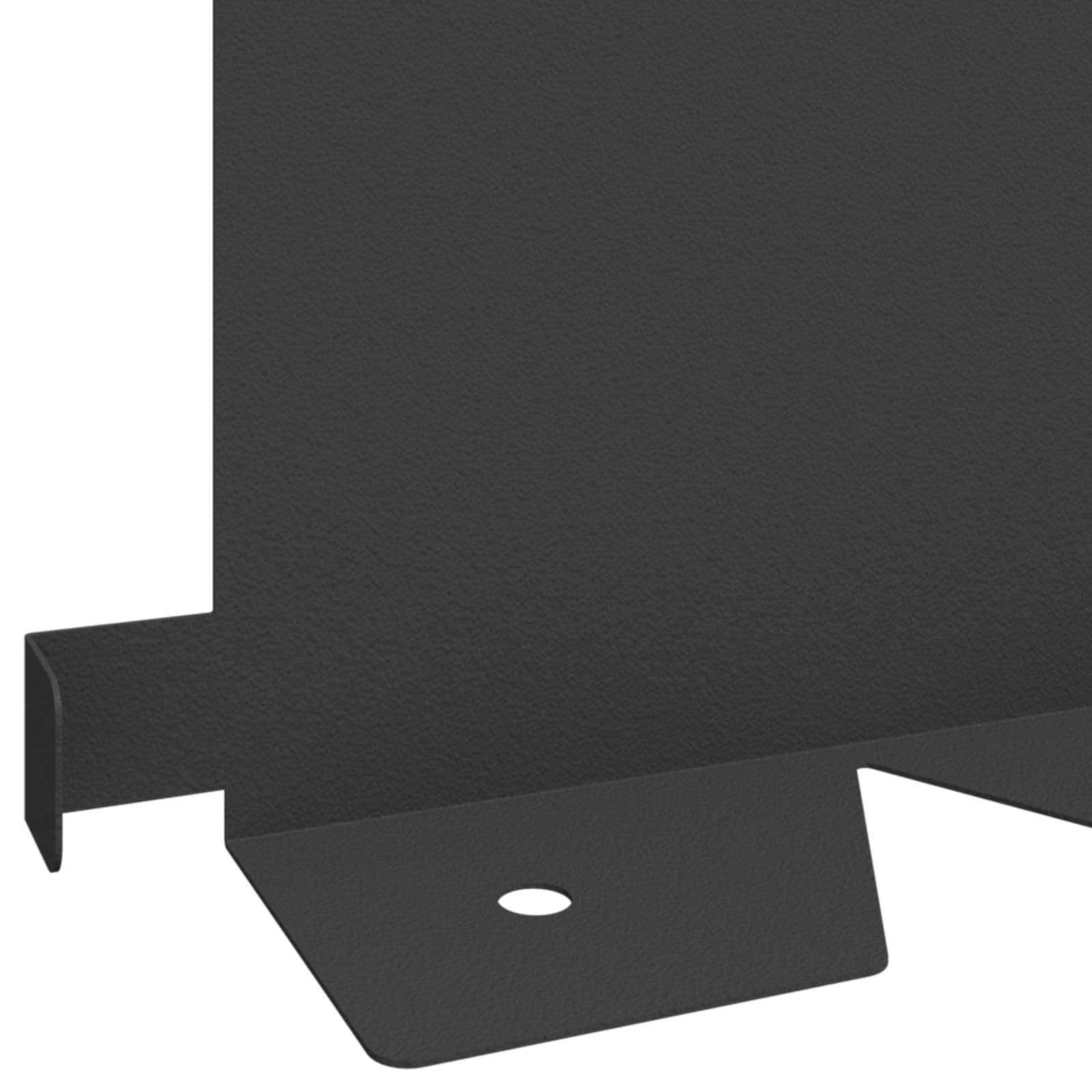 Περίγραμμα γκαζόν 30 pcs 102 x 15 x 4 εκ. Ατσάλι Μαύρο
