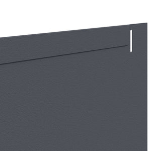 Περίγραμμα γκαζόν 30 pcs 102 x 15 x 4 εκ. Ατσάλι Ανθρακί - Pakobazaar