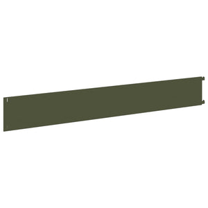 Περίγραμμα γκαζόν 10 pcs 102 x 15 x 4 εκ. Ατσάλι Λαδί - Pakobazaar