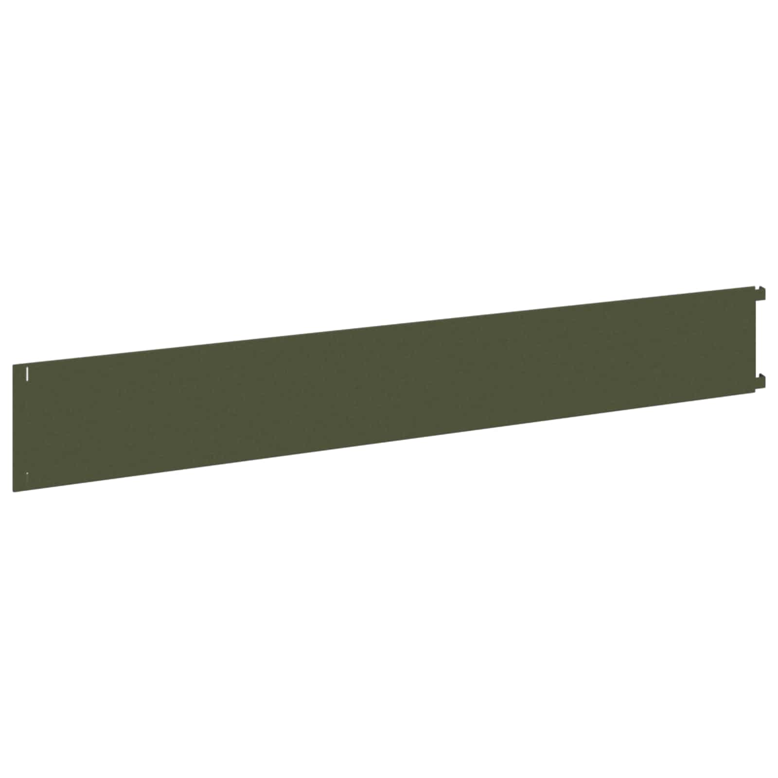 Περίγραμμα γκαζόν 30 pcs 102 x 15 x 4 εκ. Ατσάλι Λαδί