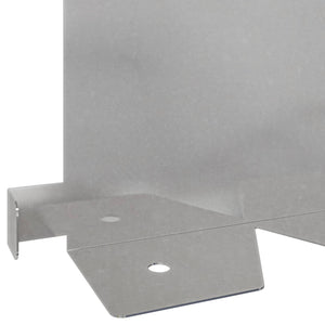 Περίγραμμα γκαζόν 10 pcs 102 x 15 x 4 εκ. Ατσάλι Ασημί - Pakobazaar
