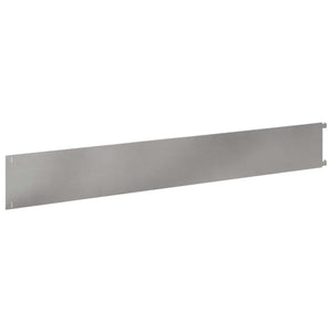 Περίγραμμα γκαζόν 20 pcs 102 x 15 x 4 εκ. Ατσάλι Ασημί - Pakobazaar