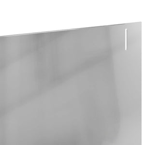 Περίγραμμα γκαζόν 20 pcs 102 x 15 x 4 εκ. Ατσάλι Ασημί - Pakobazaar