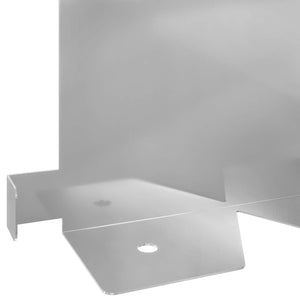 Περίγραμμα γκαζόν 20 pcs 102 x 15 x 4 εκ. Ατσάλι Ασημί - Pakobazaar