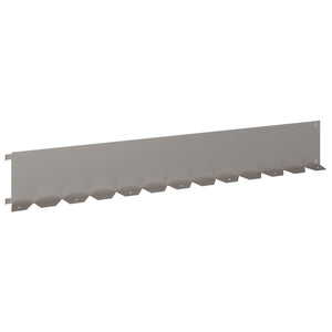 Περίγραμμα γκαζόν 10 pcs 102 x 15 x 4 εκ. Ατσάλι Σκ rusty - Pakobazaar