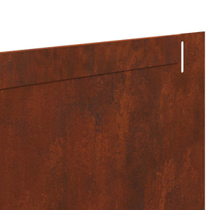 Περίγραμμα γκαζόν 30 pcs 102 x 15 x 4 εκ. Ατσάλι Σκ rusty - Pakobazaar