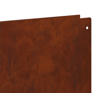 Περίγραμμα γκαζόν 50 pcs 100 x 12 cm Ατσάλι Σκ rusty - Pakobazaar