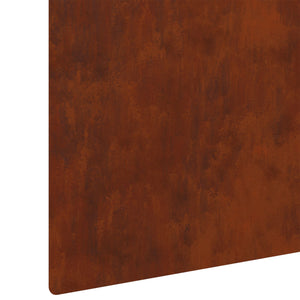 Περίγραμμα γκαζόν 50 pcs 100 x 12 cm Ατσάλι Σκ rusty - Pakobazaar
