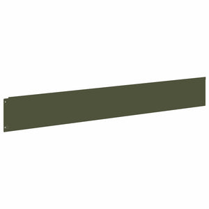 Περίγραμμα γκαζόν 30 pcs 100 x 15 cm Ατσάλι Λαδί - Pakobazaar