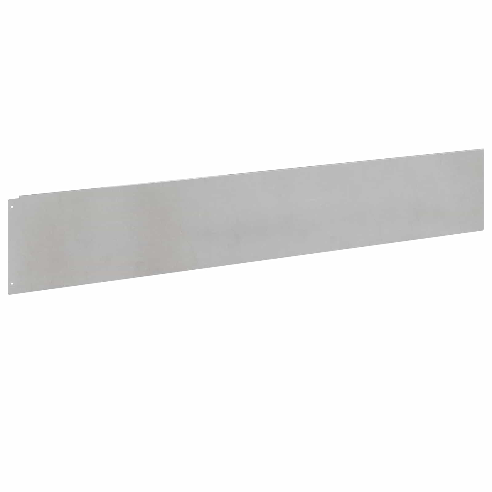 Περίγραμμα γκαζόν 20 pcs 100 x 18 εκ Ατσάλι Ασημί