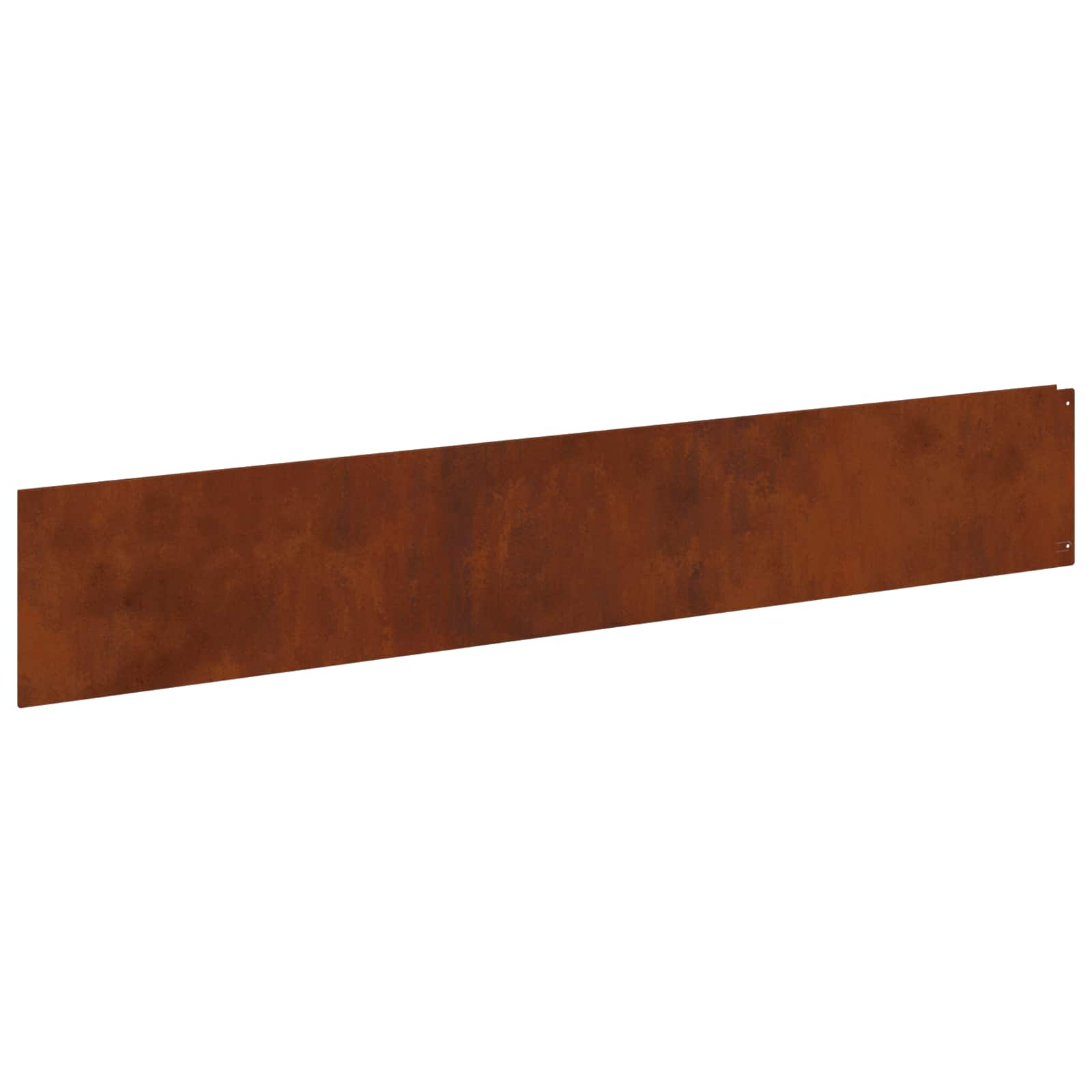 Περίγραμμα γκαζόν 30 pcs 100 x 18 εκ Ατσάλι Σκ rusty