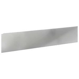 Περίγραμμα γκαζόν 20 pcs 100 x 22 εκ Ατσάλι Ασημί - Pakobazaar