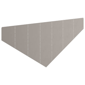 Περίγραμμα γκαζόν 4 pcs 100 x 45 cm Ατσάλι Σκ rusty - Pakobazaar