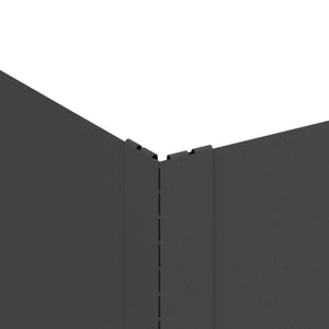 Περίγραμμα γκαζόν 100 x 60 x 20 εκ. Ατσάλι Μαύρο - Pakobazaar