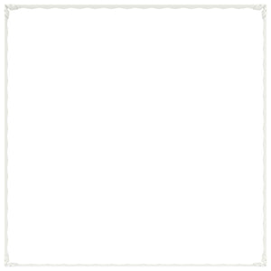 Περίγραμμα γκαζόν 100 x 100 x 20 cm Ατσάλι Λευκό - Pakobazaar