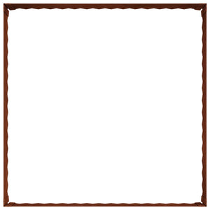 Περίγραμμα γκαζόν 100 x 100 x 35 cm Ατσάλι Σκ rusty - Pakobazaar