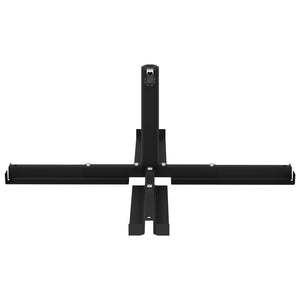 βάση παρασόλ cross frame Μαύρο Ατσάλι for 25-50 mm Pole - Pakobazaar