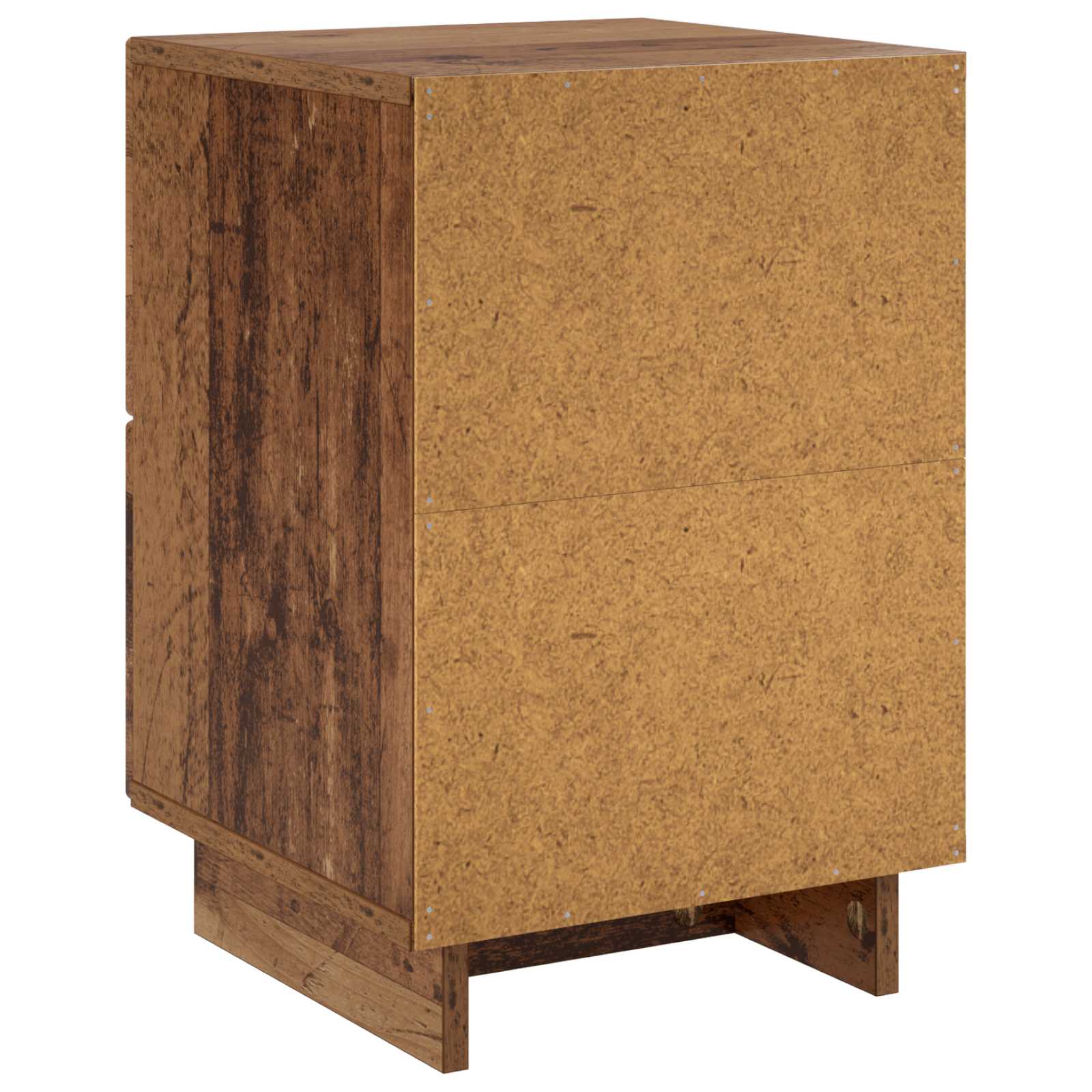 Κομοδίνο 2 τεμ. Ξύλο δρυός 33,5 x 34,5 x 50 εκ - Pakobazaar