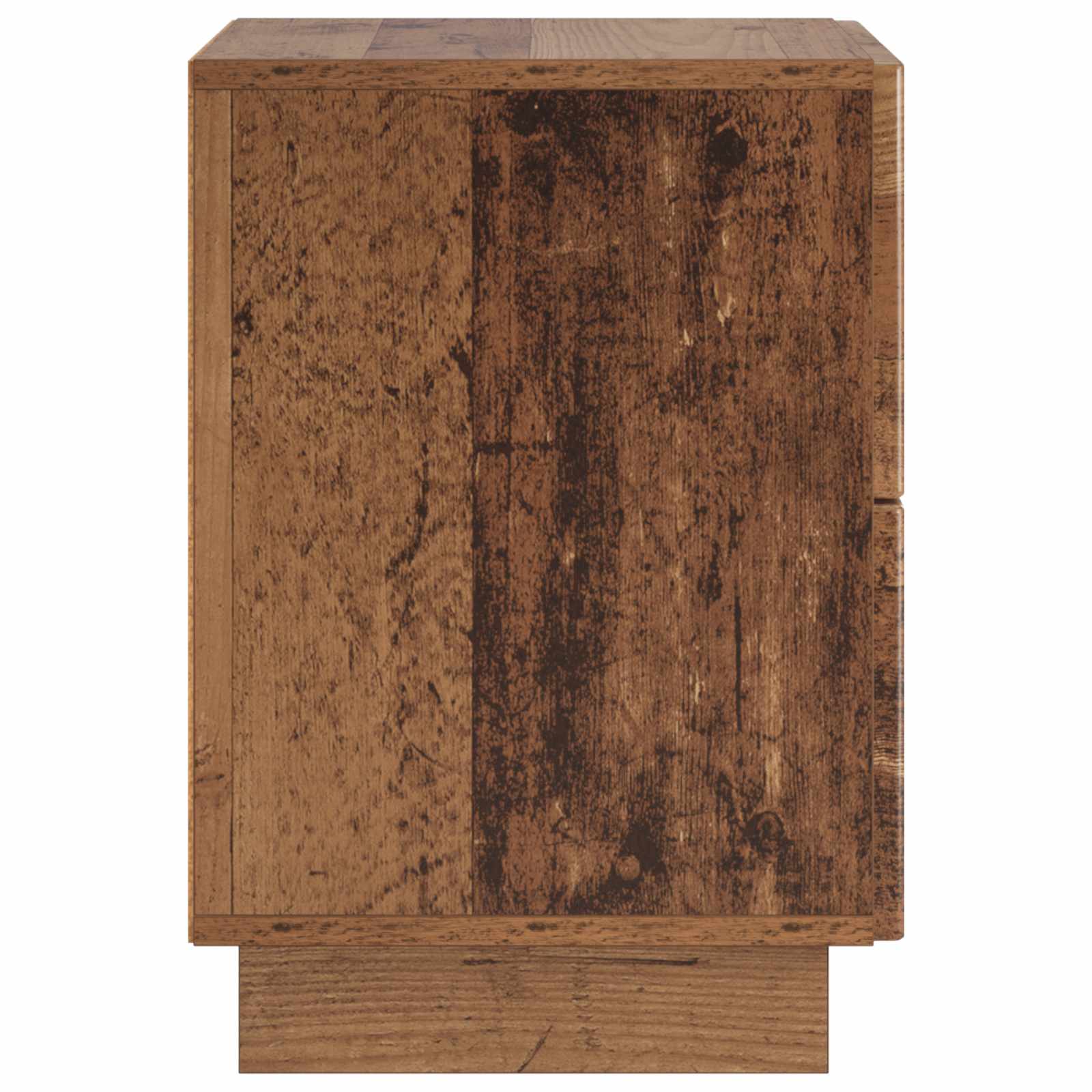Κομοδίνο 2 τεμ. Ξύλο δρυός 33,5 x 34,5 x 50 εκ - Pakobazaar