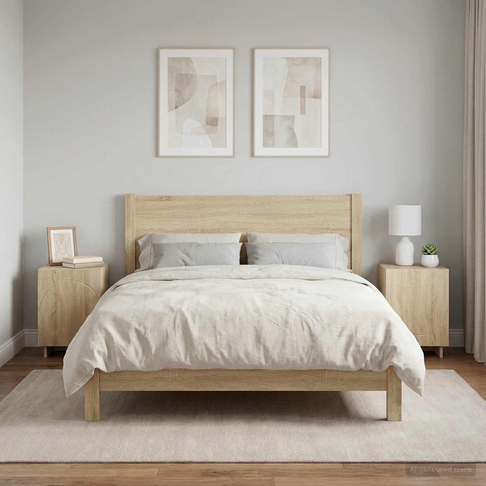 Κομοδίνο 2 pcs Sonoma Δρυς 33,5 x 34,5 x 50 εκ