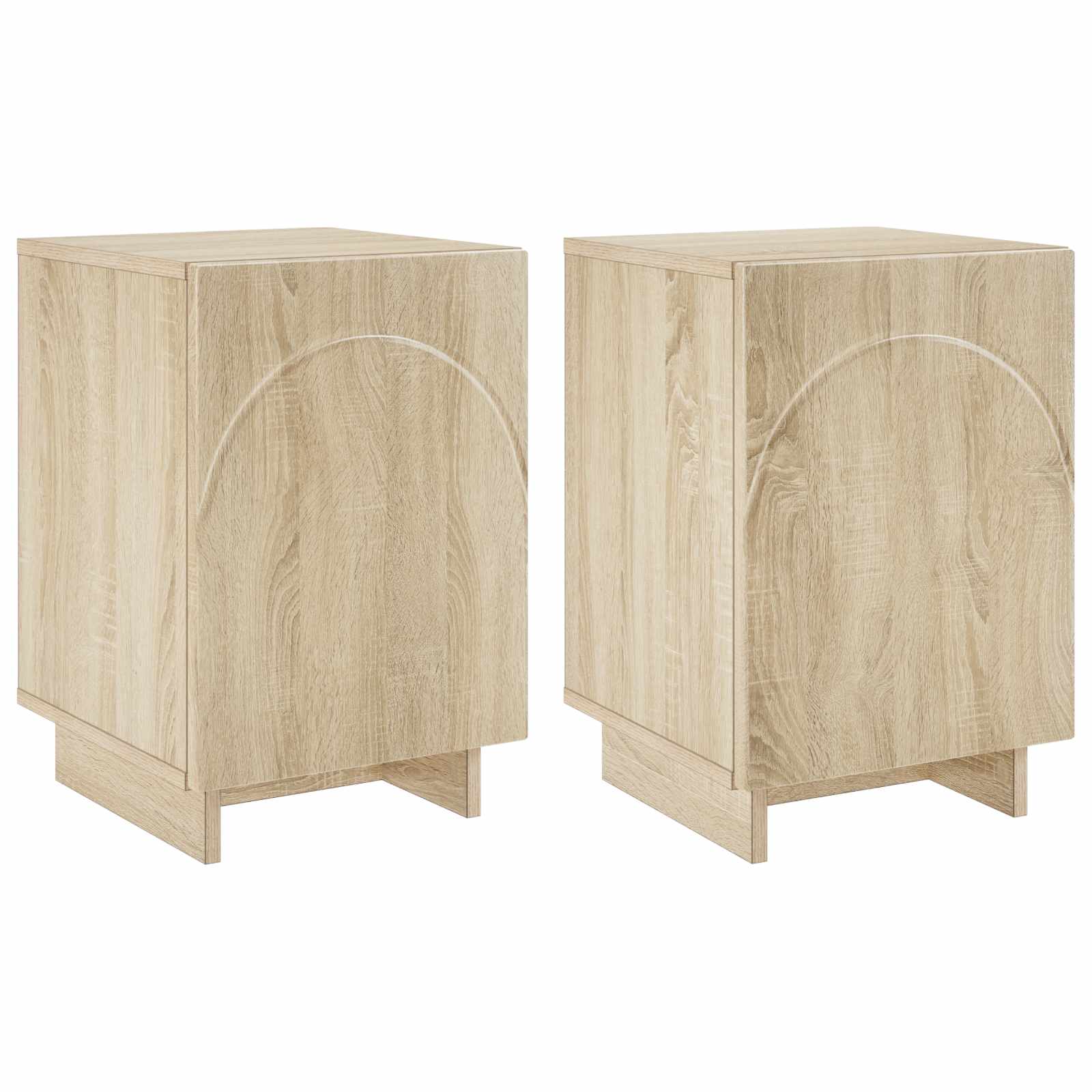 Κομοδίνο 2 pcs Sonoma Δρυς 33,5 x 34,5 x 50 εκ