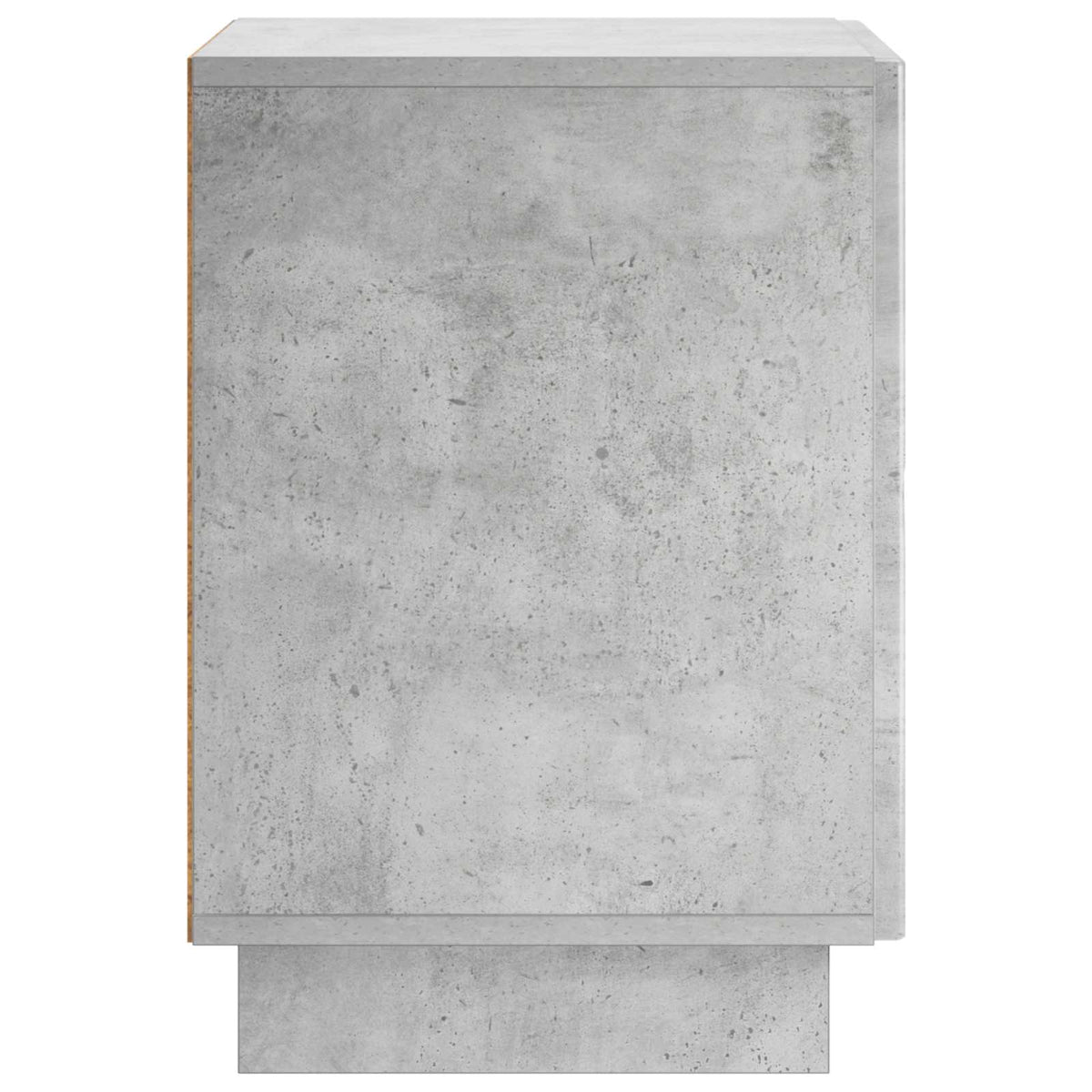Κομοδίνο Γκρι σκυροδέματος 33,5 x 34,5 x 50 εκ - Pakobazaar