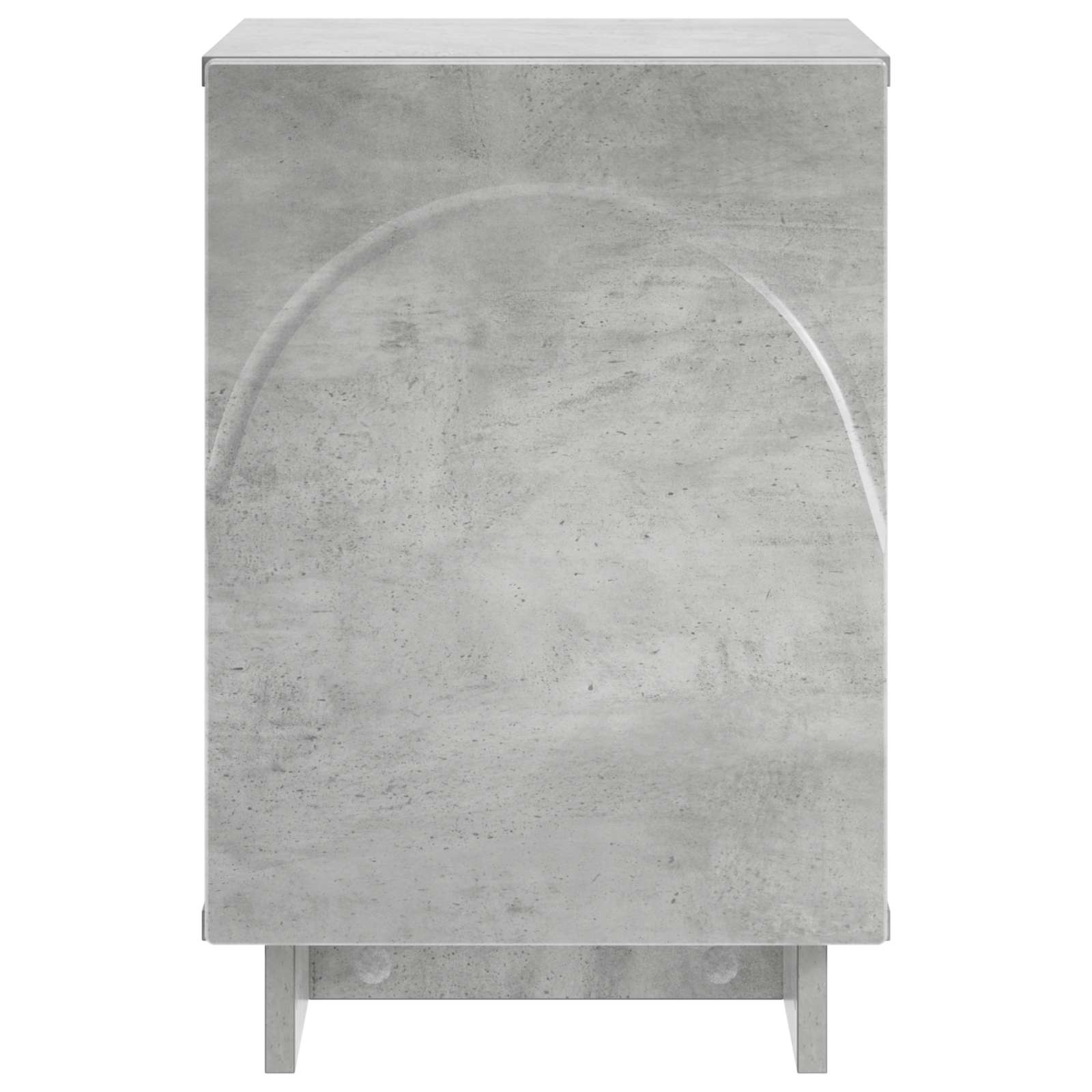 Κομοδίνο 2 pcs Γκρι Σκυροδέματος 33,5 x 34,5 x 50 εκ - Pakobazaar
